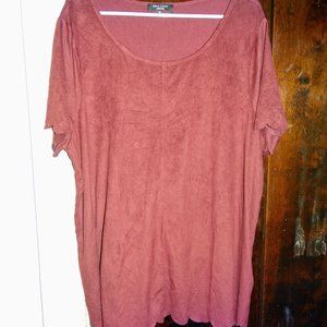 New Look Inspire Burgundy Top